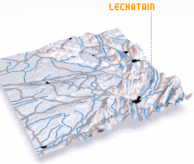 3d view of Le Châtain