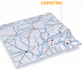 3d view of Cinquétral