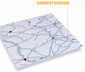 3d view of Dombrot-sur-Vair