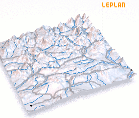 3d view of Le Plan