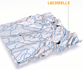 3d view of La Coirelle