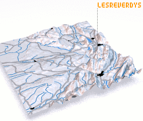 3d view of Les Reverdys