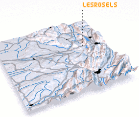 3d view of Les Rosels