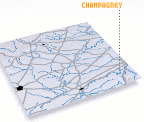 3d view of Champagney
