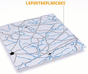 3d view of Le Pont-de-Planches