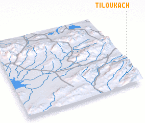 3d view of Tiloukach