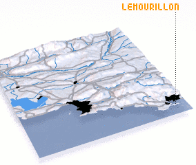 3d view of Le Mourillon