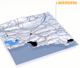 3d view of La Verdière