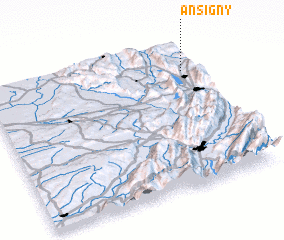 3d view of Ansigny