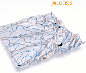 3d view of Vallières