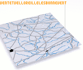 3d view of Bonnevent-et-Velloreille-lès-Bonnevent