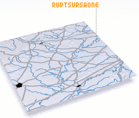 3d view of Rupt-sur-Saône