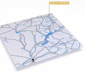 3d view of Koundigué