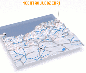 3d view of Mechta Ouled Zekri