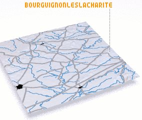 3d view of Bourguignon-lès-la-Charité