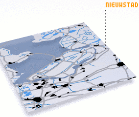 3d view of Nieuwstad