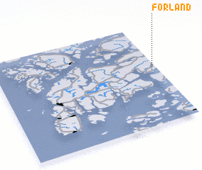 3d view of Førland