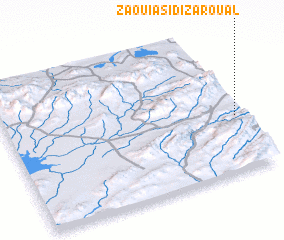 3d view of Zaouia Sidi Zaroual