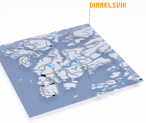 3d view of Dimmelsvik