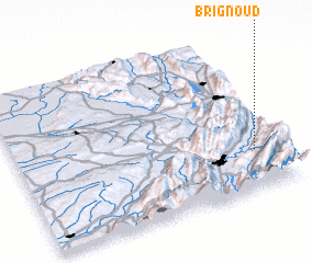 3d view of Brignoud