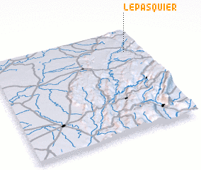 3d view of Le Pasquier