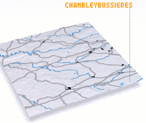 3d view of Chambley-Bussières