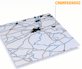 3d view of Champ de Wooz