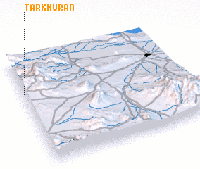 3d view of Tarkhūrān