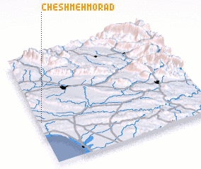 3d view of Cheshmeh Morād