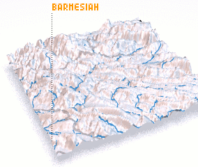 3d view of Barm-e Sīāh