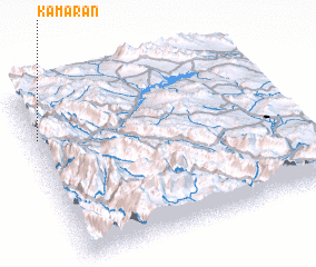 3d view of Kamarān