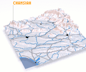 3d view of Cham Sīāh