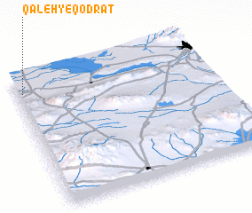 3d view of Qal‘eh-ye Qodrat