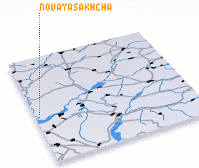 3d view of Novaya Sakhcha