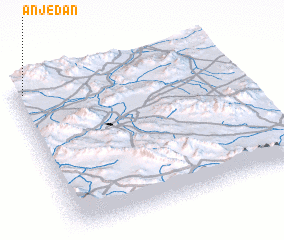 3d view of Anjedān