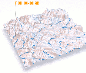 3d view of Nokhowdkār