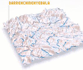 3d view of Darreh Chīneh-ye Bālā