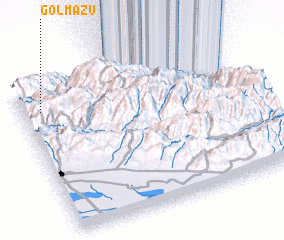 3d view of Golmāzū