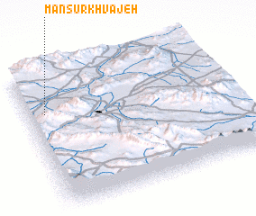 3d view of Manşūr Khvājeh