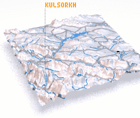 3d view of Kūl Sorkh