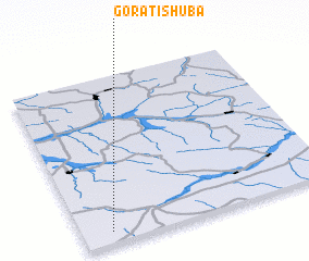 3d view of Gora Tish Uba