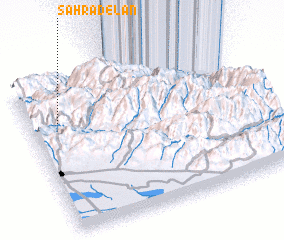 3d view of Şaḩrādelān