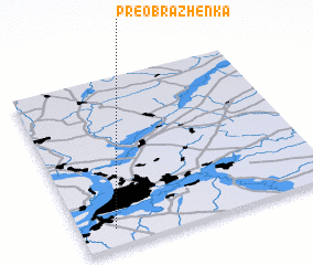 3d view of Preobrazhenka