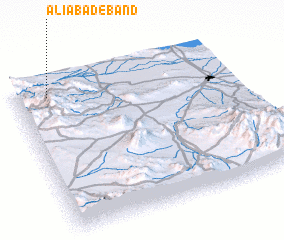 3d view of ‘Alīābād-e Band