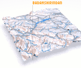 3d view of Bādām Shīrīndān