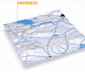 3d view of Raḩīmābād