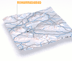 3d view of Moḩammadābād