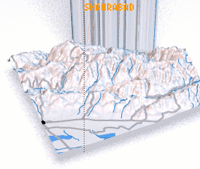 3d view of Shahrābād