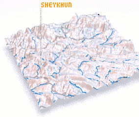 3d view of Sheykhūn