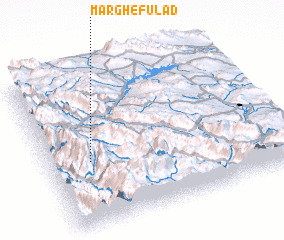 3d view of Margh-e Fūlād